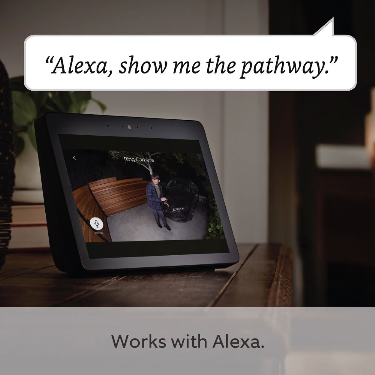 Battery Spotlight Cam plus in Black - 2 Pack