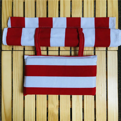 Beach Chair Canvas Seat Covers Folding Deck Chair Replacement Cover Waterproof