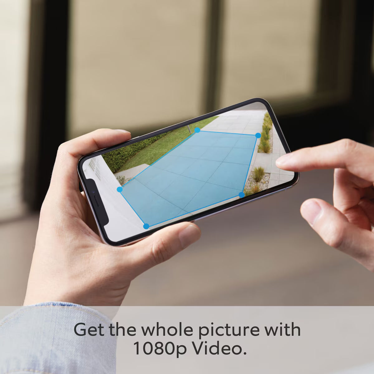 Battery Spotlight Cam plus in Black - 2 Pack