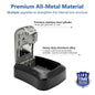 Wall Mounted Key Safe - 4 Digits Combination Key Safe Outdoor Key Lock Box UK