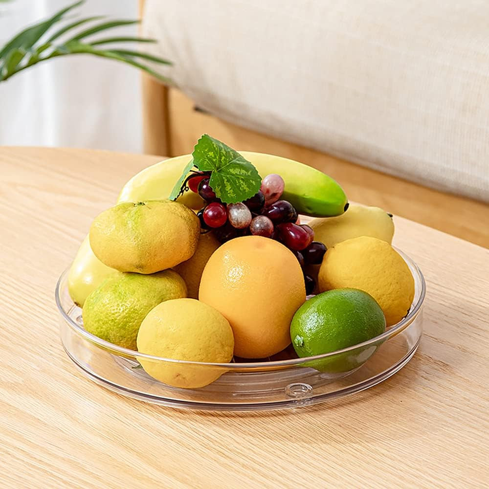 360 Rotating Makeup Organiser,Revolving Toiletry Organiser Storage Turntable Lazy Susan Makeup Stand, Vaity Cosmetic Organiser Tray for Perfume,Bedroom,Kitchen,Dressing Table Organiser