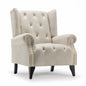 Microsuede Wingback Chair