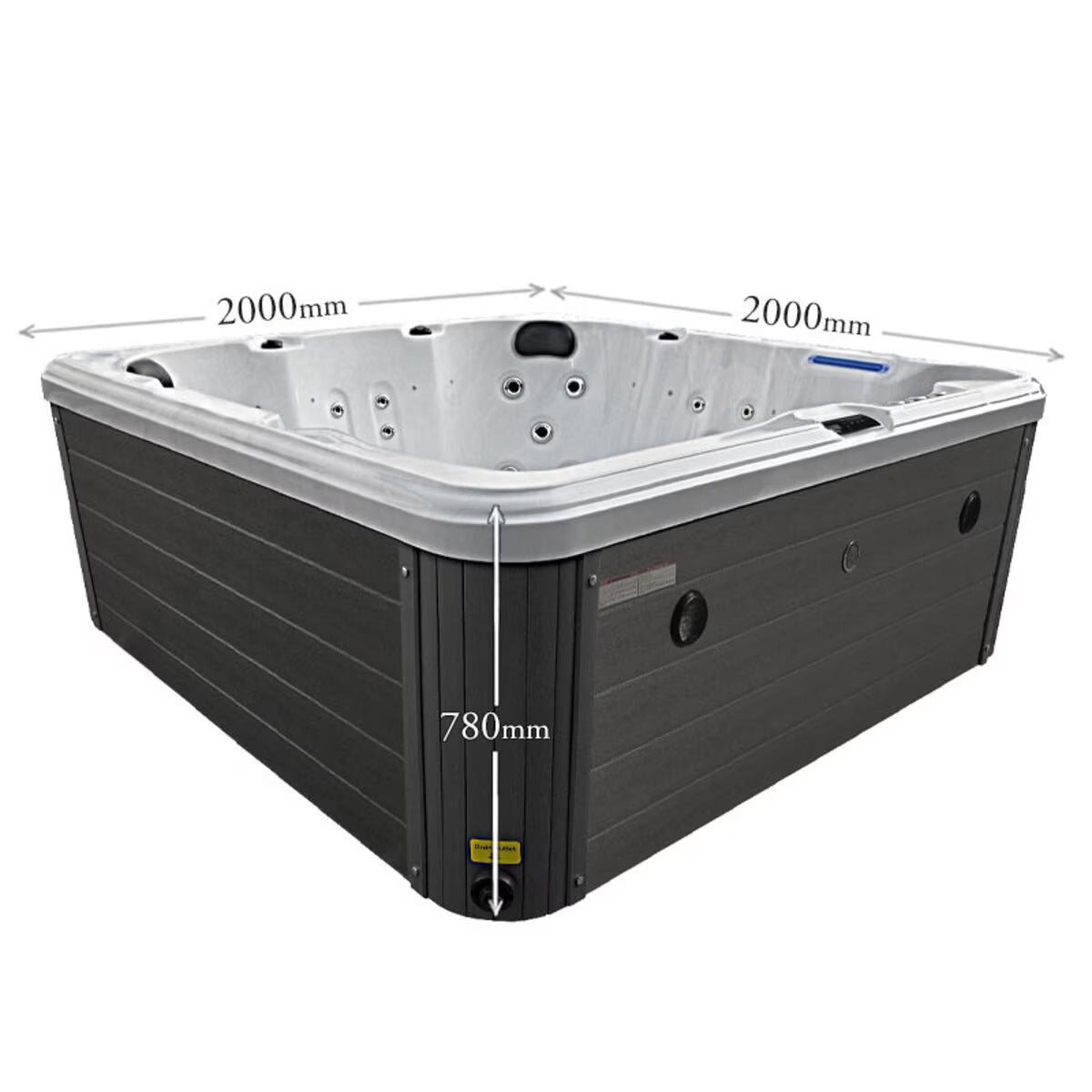 Olive Bay 54-Jet 6 Person Hot Tub - Delivered and Installed