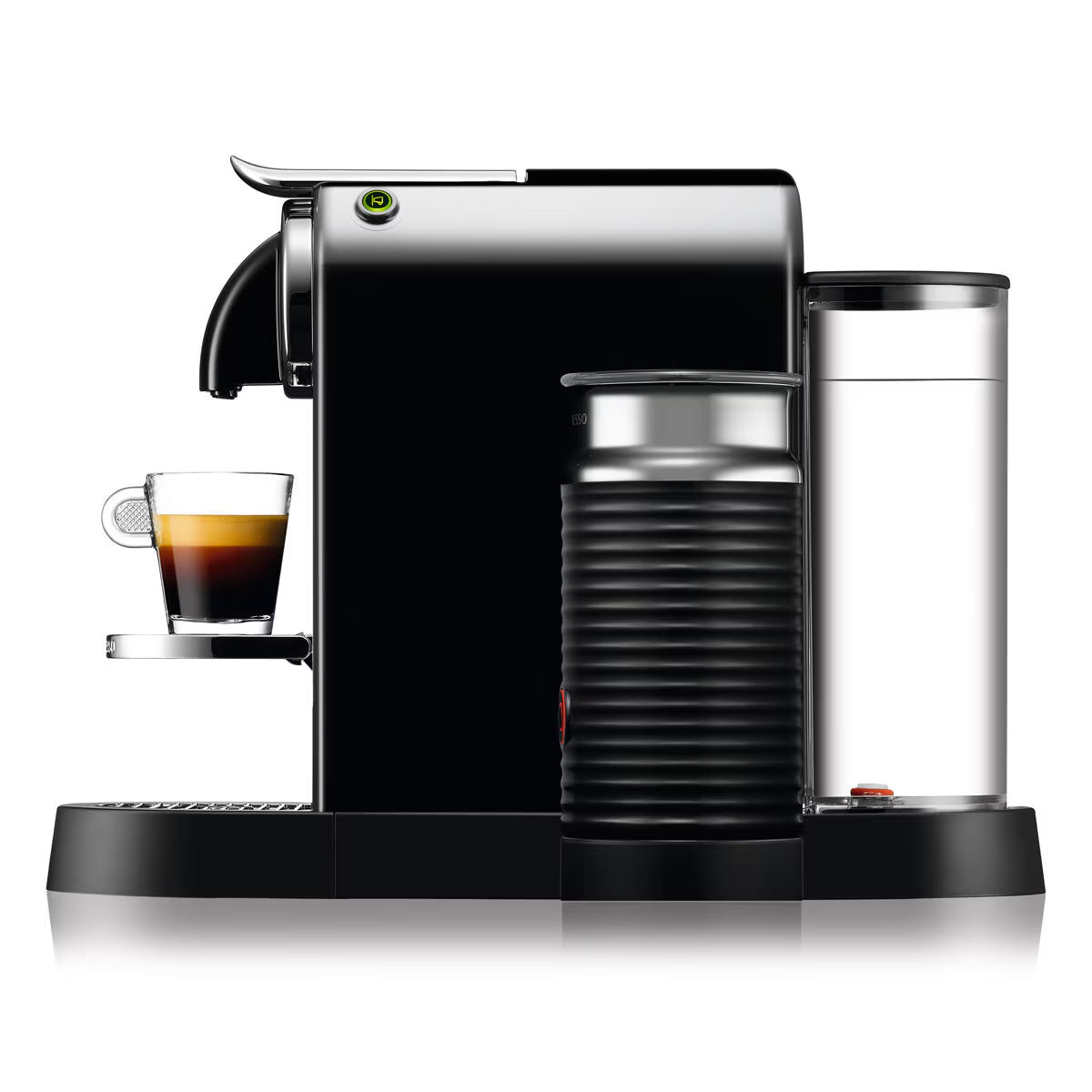 Nespresso by  Citiz Capsule Coffee Machine & Aeroccino Milk Frother, Black
