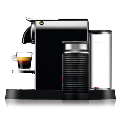 Nespresso by  Citiz Capsule Coffee Machine & Aeroccino Milk Frother, Black